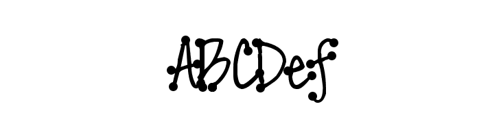 Pea Faith Dots  Free Fonts Download