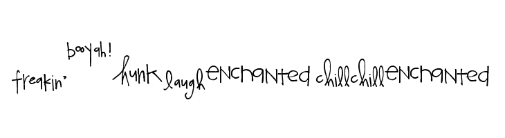 Pea Noodle Teen  Free Fonts Download