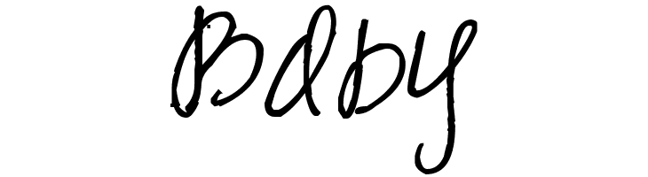 Pea Marcie's Skinny Script  Free Fonts Download