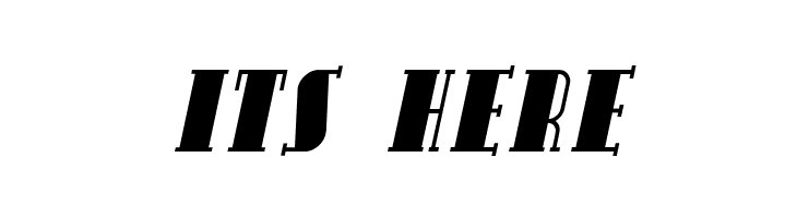 Avondale SC Italic  Free Fonts Download