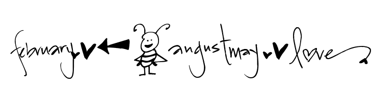 Pea Bestow's Doodles  Free Fonts Download