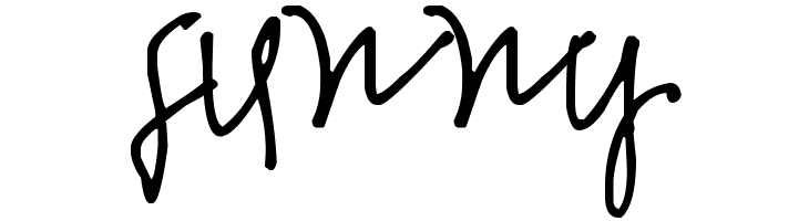 Pea Jenny Script  Free Fonts Download