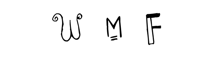 Pea Summer Funkyness  Free Fonts Download