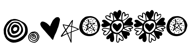 Pea Bethany's Doodles  Free Fonts Download