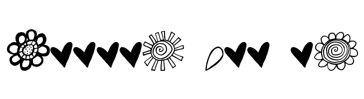 Pea Bethany's Doodles  Free Fonts Download