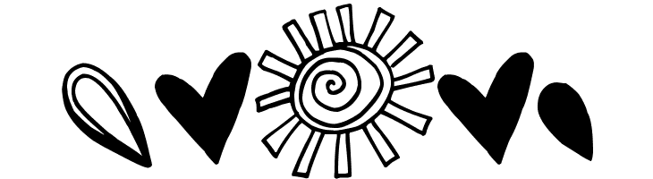 Pea Bethany's Doodles  Free Fonts Download