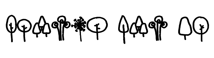 Pea Susie Trees  Free Fonts Download