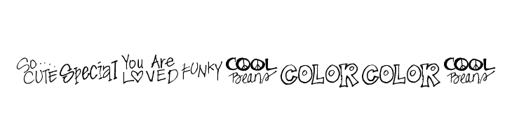 Pea KT Doodles  Free Fonts Download