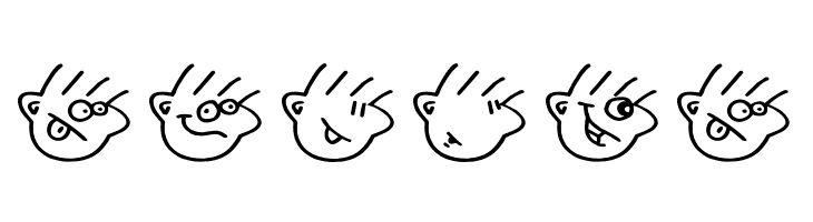 Many moods of Moe  Free Fonts Download