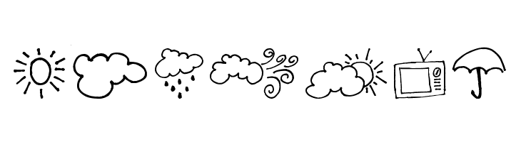 Pea Deliah's Doodles  Free Fonts Download