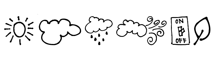 Pea Deliah's Doodles  Free Fonts Download