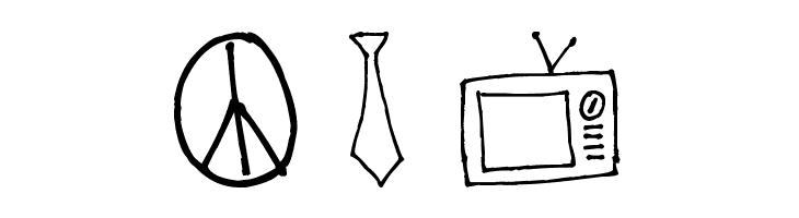 Pea Deliah's Doodles  Free Fonts Download