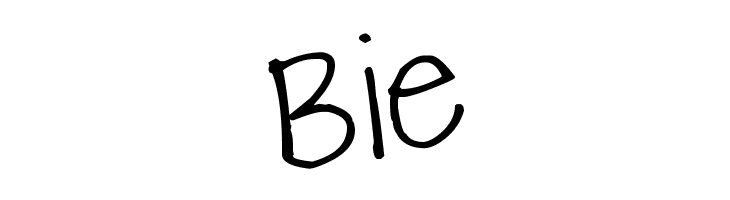 Pea Mique Bold  Free Fonts Download