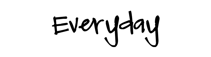 Everyday Pea MissStaker Font