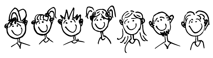 Pea Family Joy Doodles  Free Fonts Download