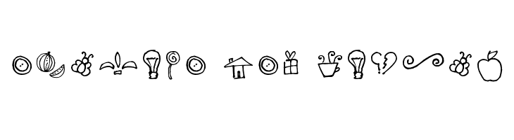 Pea Cookie's Doodles  Free Fonts Download
