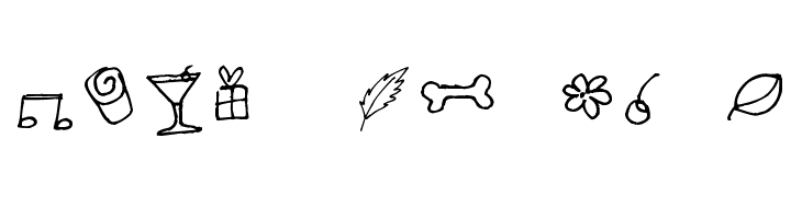 Pea Cookie's Doodles  Free Fonts Download