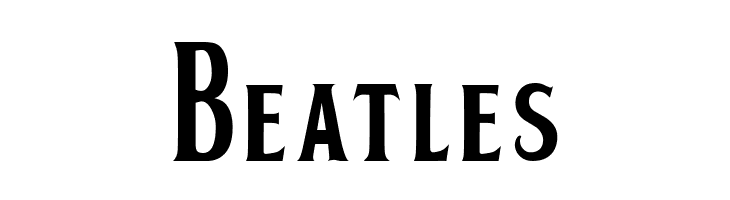 Beatles BOOTLE Font