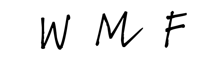 Pea Girly Girls Script  Free Fonts Download