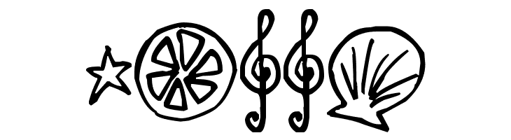 Pea Mumble and Jen Doodles  Free Fonts Download