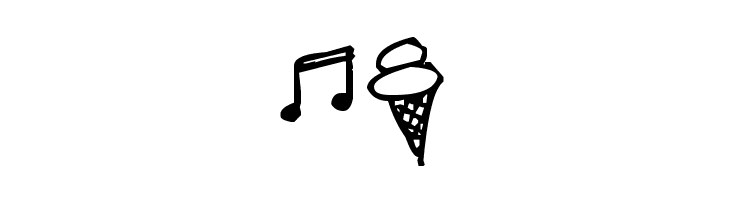 Pea Mumble and Jen Doodles  Free Fonts Download
