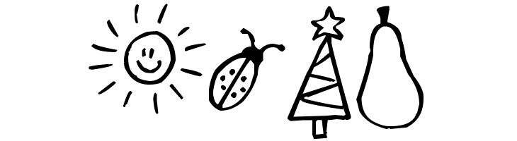 Pea Mumble and Jen Doodles  Free Fonts Download