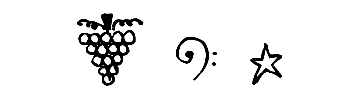 Pea Mumble and Jen Doodles  Free Fonts Download