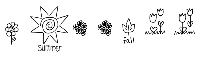 Pea Dalovely Damanda Doodles  Free Fonts Download