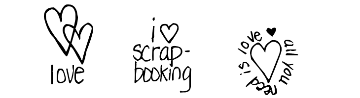 Pea Dalovely Damanda Doodles  Free Fonts Download