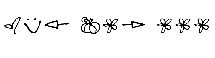 Pea Kiki Doodles  Free Fonts Download