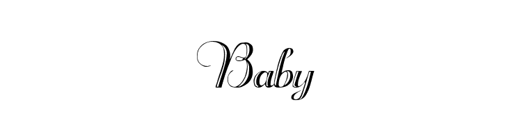 Baby Rechtman Plain Font