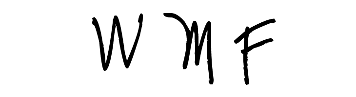 Pea Mel's In Between  Free Fonts Download