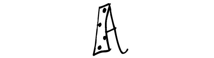 Pea KT Polkie Dot  Free Fonts Download