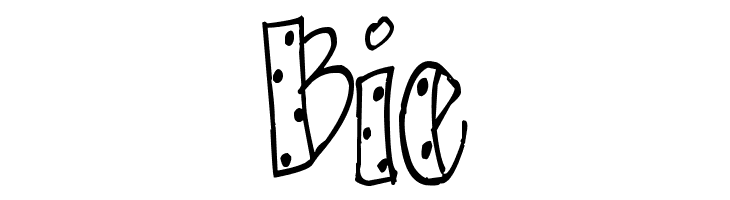 Pea KT Polkie Dot  Free Fonts Download