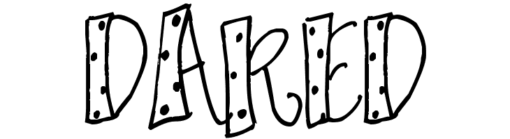Pea KT Polkie Dot  Free Fonts Download