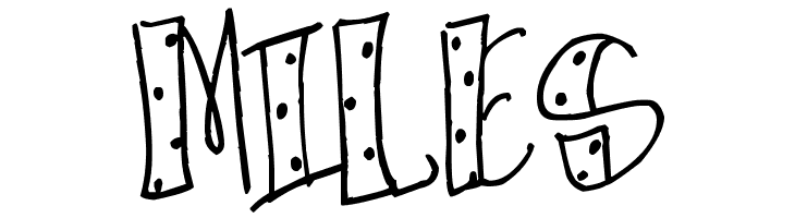 Pea KT Polkie Dot  Free Fonts Download