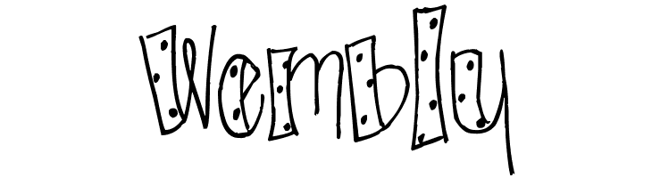 Pea KT Polkie Dot  Free Fonts Download