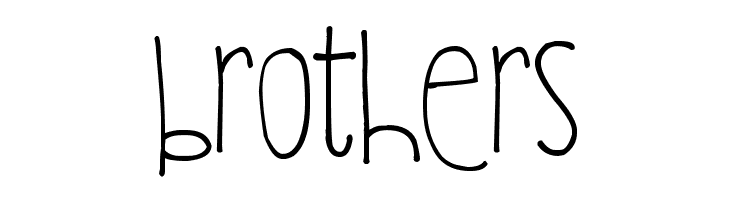Pea Noodle's Girlfriends  Free Fonts Download