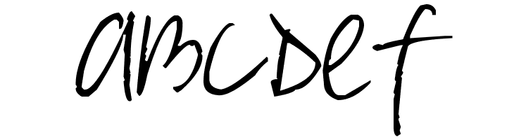 Pea Marcie's Skinny Print  Free Fonts Download