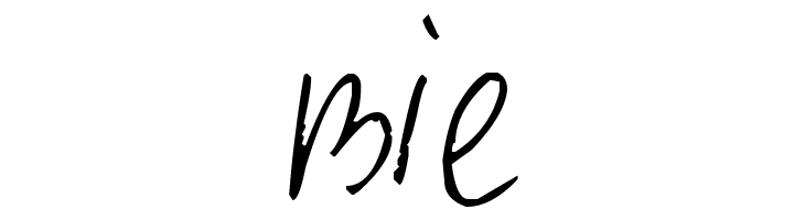 Pea Marcie's Skinny Print  Free Fonts Download