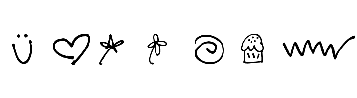 Pea Betsy's Doodles  Free Fonts Download