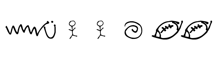 Pea Betsy's Doodles  Free Fonts Download