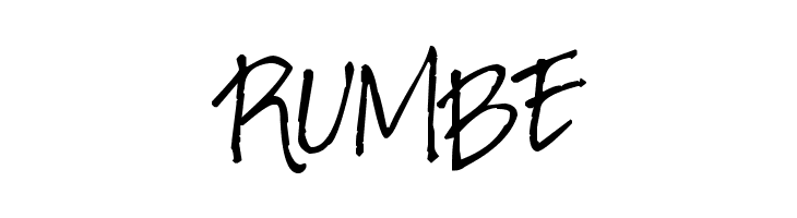 RUMBE Pea Paula Pepin Font