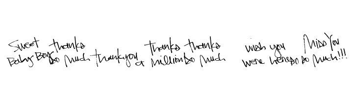 Pea Kadee's Greetings  Free Fonts Download