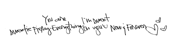 Pea Kadee's LOVE Sentiments  Free Fonts Download