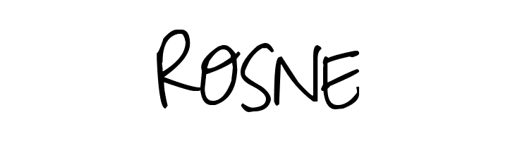 ROSNE Pea Eshley Font