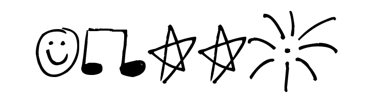 Pea Maia's Doodles  Free Fonts Download