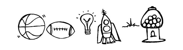 Pea Stacy's New Doodles  Free Fonts Download