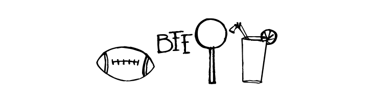 Pea Stacy's New Doodles  Free Fonts Download