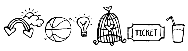 Pea Stacy's New Doodles  Free Fonts Download